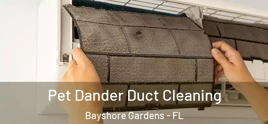 Pet Dander Duct Cleaning Bayshore Gardens - FL